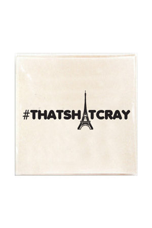 "THATSH#TCRAY" Tray - blueandcream