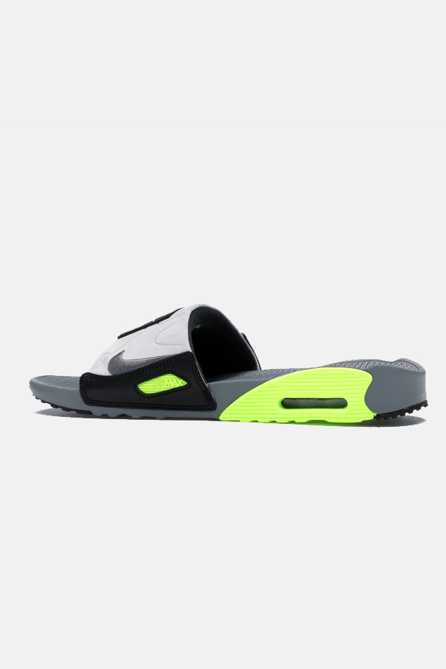 Nike Air Max 90 Slide 'Volt' - blueandcream