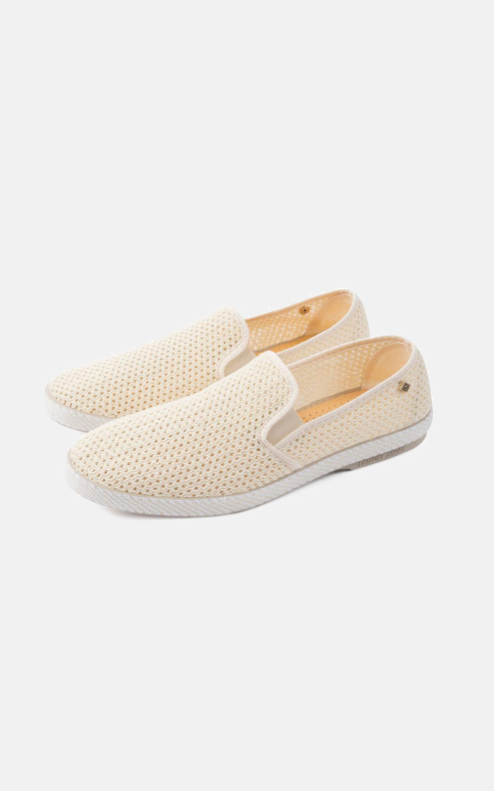 Classic Mesh Slip On Beige – blueandcream