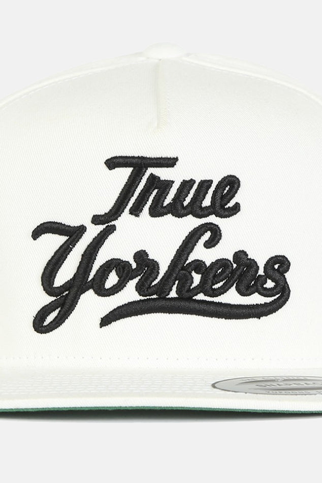 True Yorker Yankees Snapback White - blueandcream