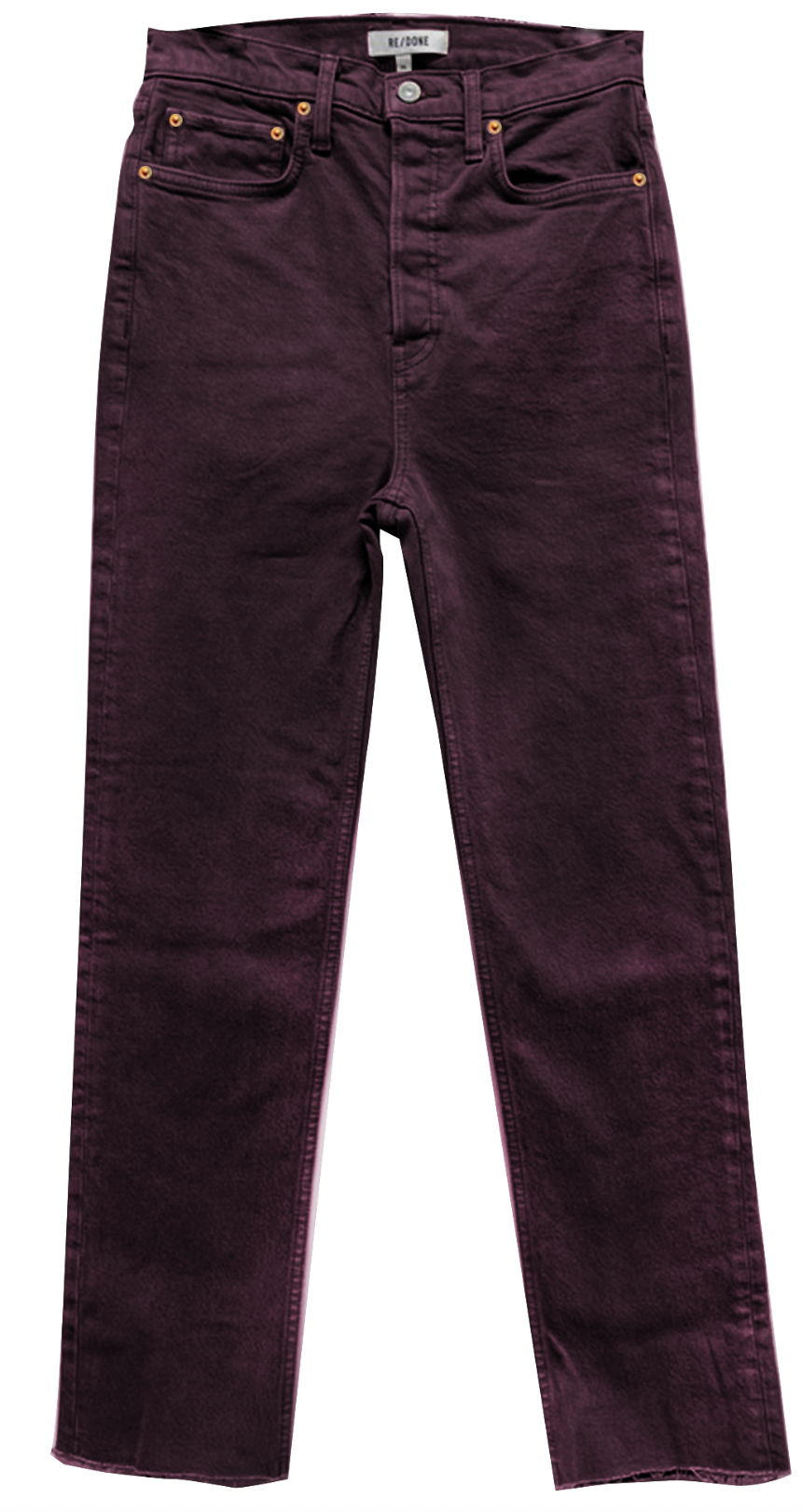 70s Stove Pipe Jean Washed Plum - blueandcream